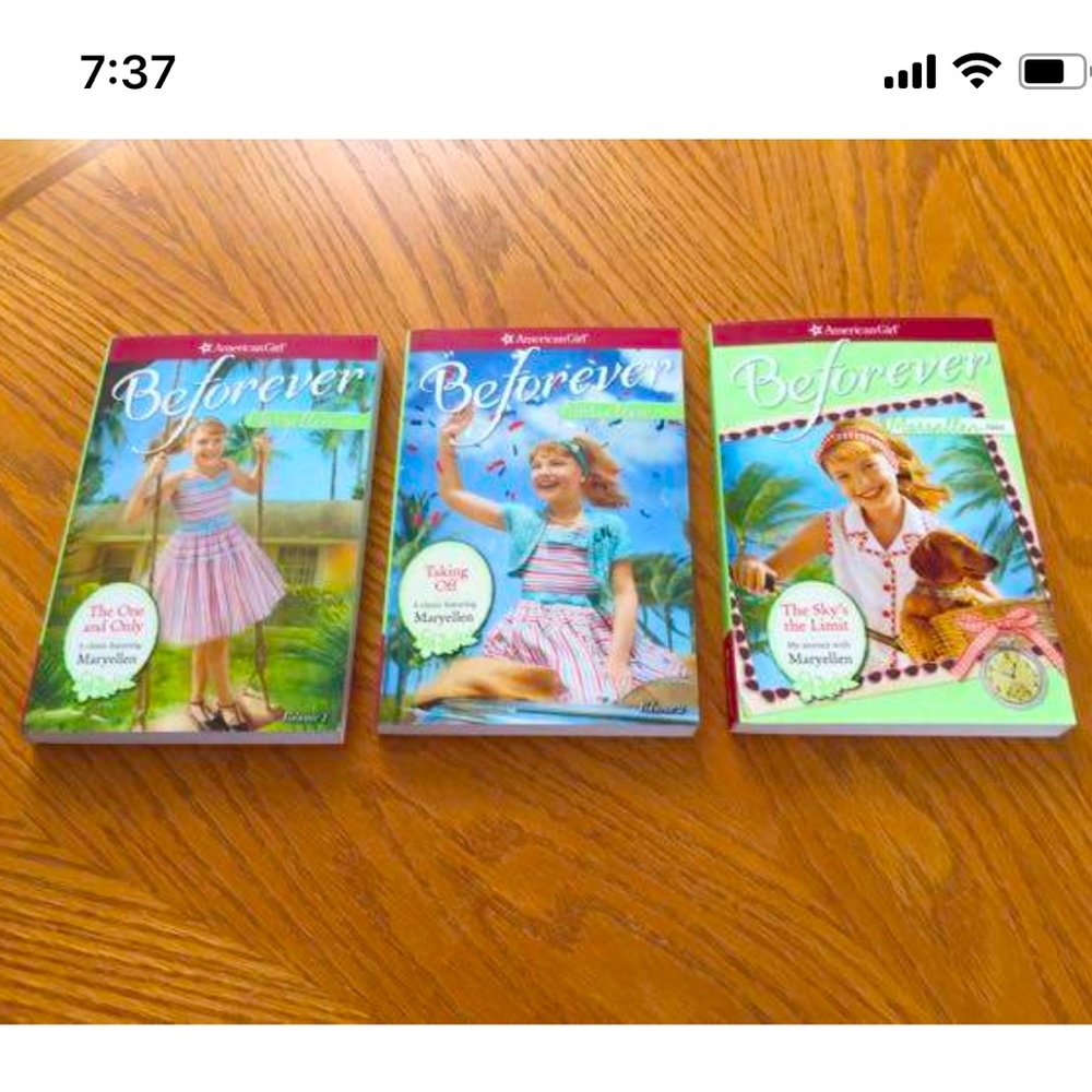 American Girl Paperback Books (Beforever) Maryellen